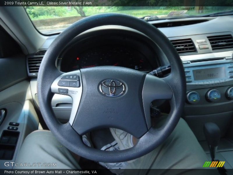 Classic Silver Metallic / Ash 2009 Toyota Camry LE