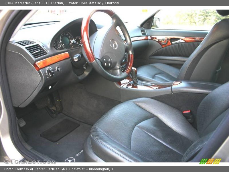 Pewter Silver Metallic / Charcoal 2004 Mercedes-Benz E 320 Sedan