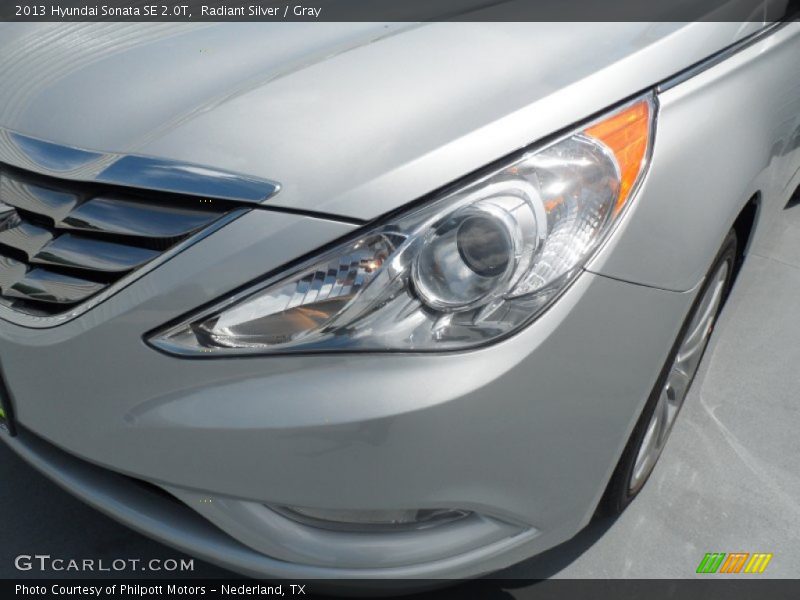 Radiant Silver / Gray 2013 Hyundai Sonata SE 2.0T