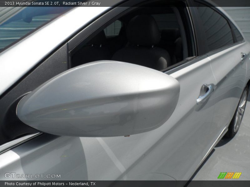 Radiant Silver / Gray 2013 Hyundai Sonata SE 2.0T
