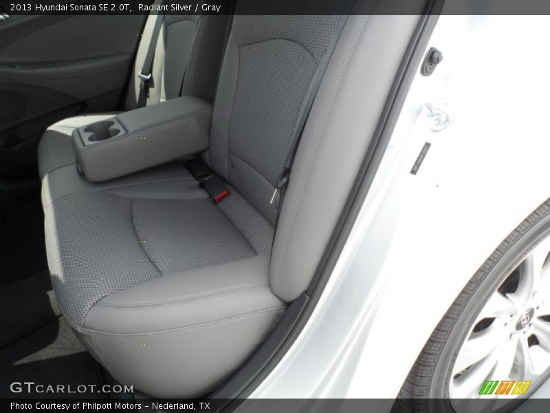 Radiant Silver / Gray 2013 Hyundai Sonata SE 2.0T