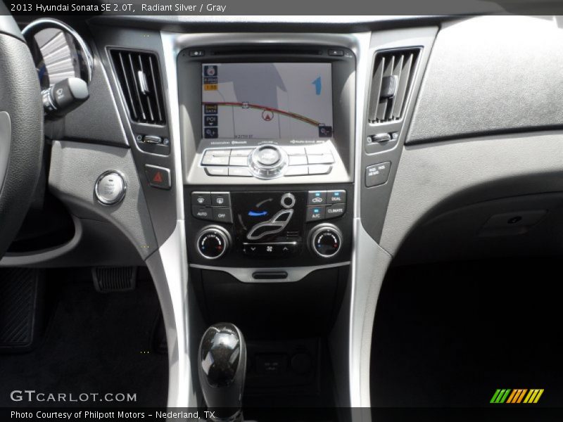 Radiant Silver / Gray 2013 Hyundai Sonata SE 2.0T