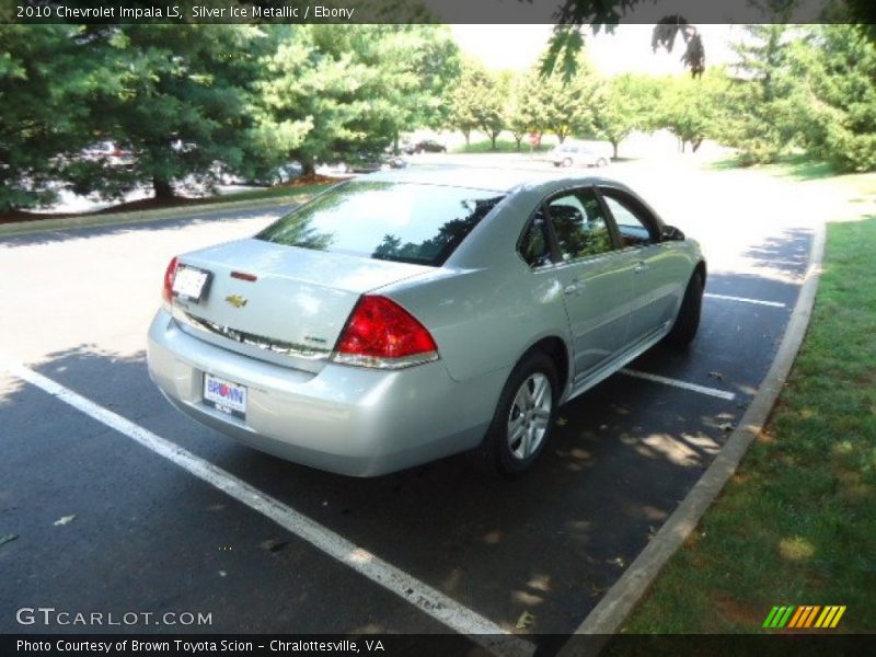 Silver Ice Metallic / Ebony 2010 Chevrolet Impala LS