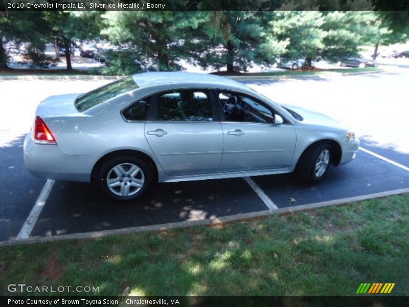 Silver Ice Metallic / Ebony 2010 Chevrolet Impala LS