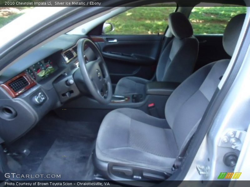 Silver Ice Metallic / Ebony 2010 Chevrolet Impala LS