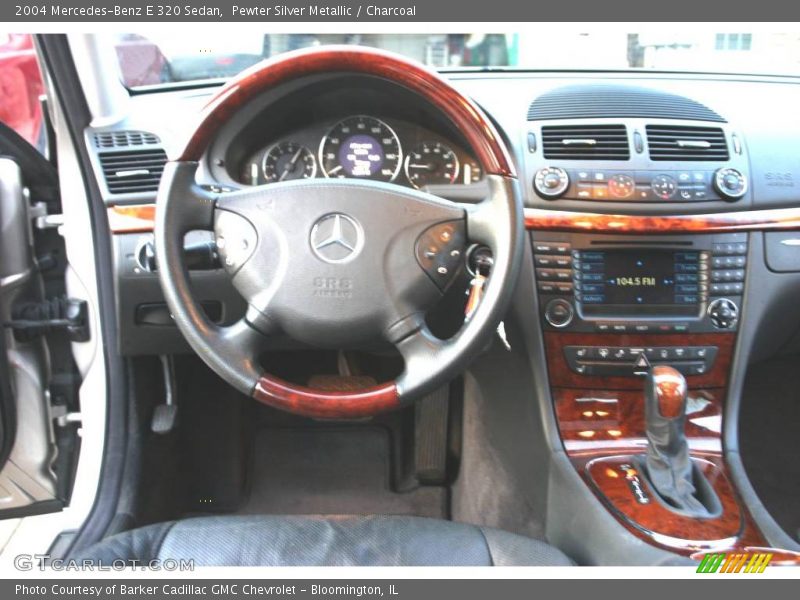 Pewter Silver Metallic / Charcoal 2004 Mercedes-Benz E 320 Sedan