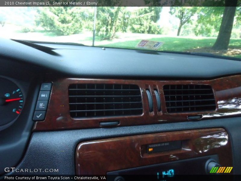 Silver Ice Metallic / Ebony 2010 Chevrolet Impala LS