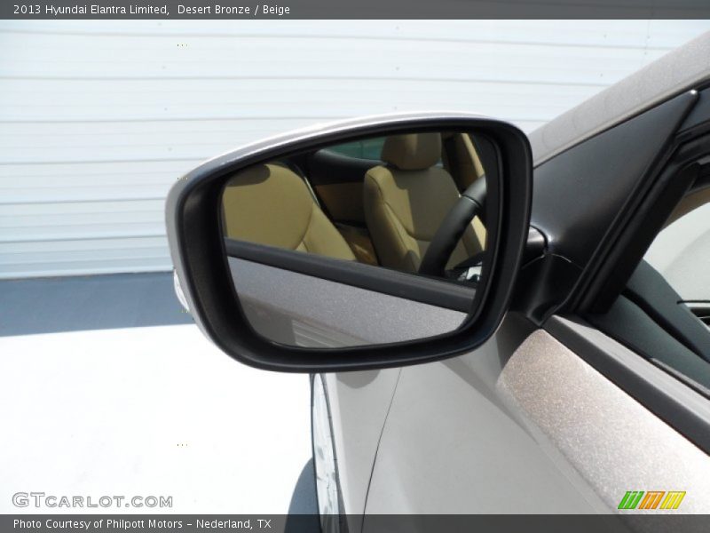 Desert Bronze / Beige 2013 Hyundai Elantra Limited
