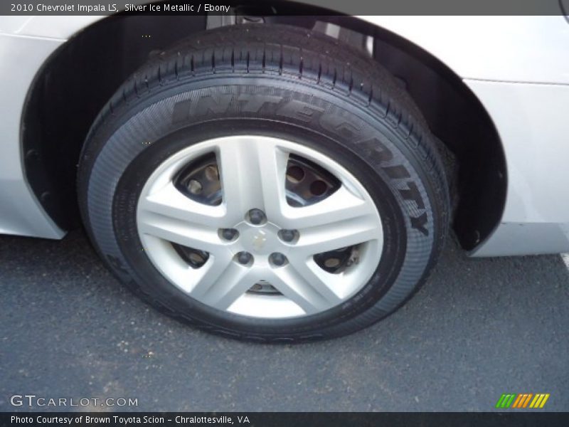 Silver Ice Metallic / Ebony 2010 Chevrolet Impala LS