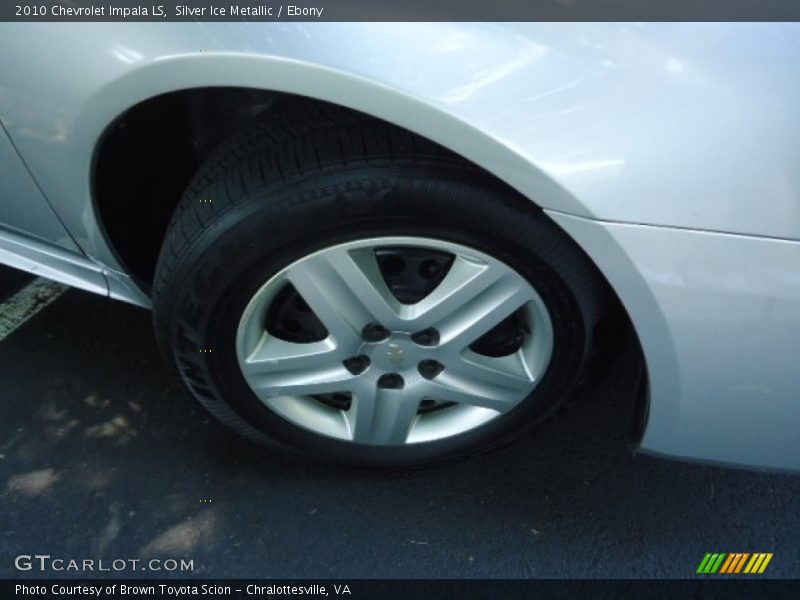 Silver Ice Metallic / Ebony 2010 Chevrolet Impala LS