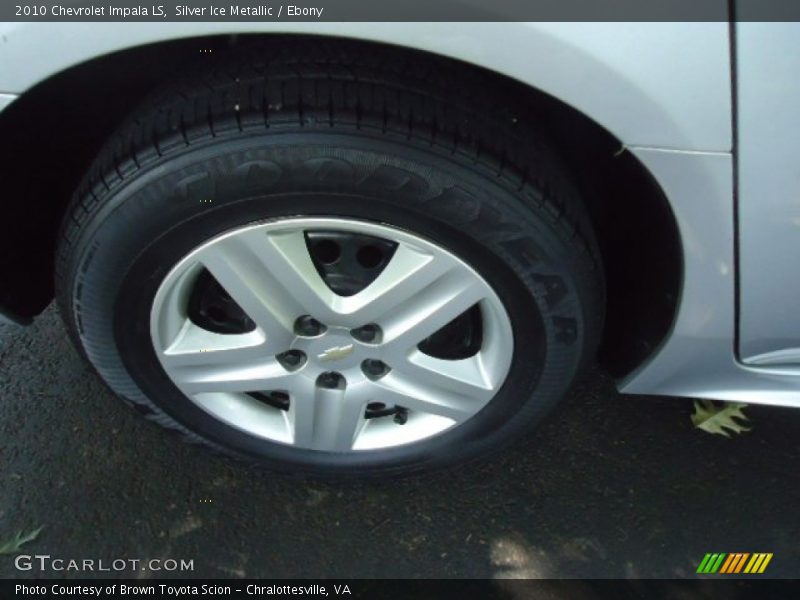 Silver Ice Metallic / Ebony 2010 Chevrolet Impala LS