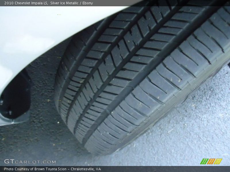 Silver Ice Metallic / Ebony 2010 Chevrolet Impala LS