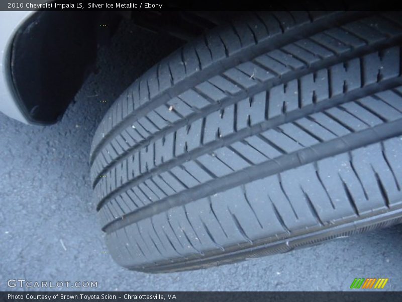 Silver Ice Metallic / Ebony 2010 Chevrolet Impala LS