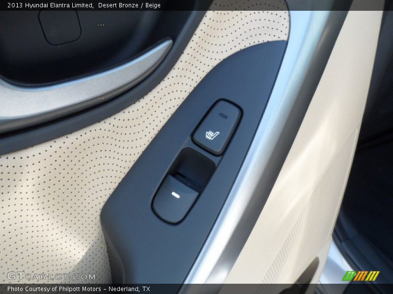 Desert Bronze / Beige 2013 Hyundai Elantra Limited