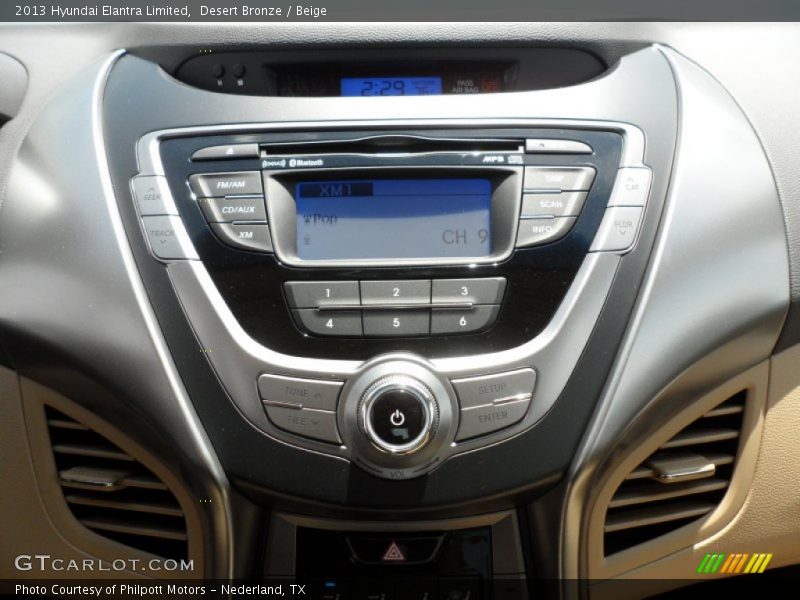 Desert Bronze / Beige 2013 Hyundai Elantra Limited