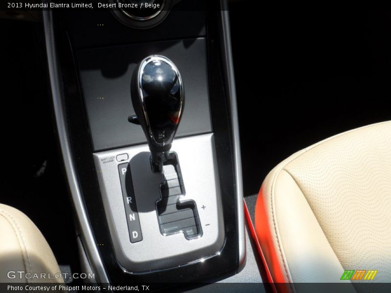 Desert Bronze / Beige 2013 Hyundai Elantra Limited
