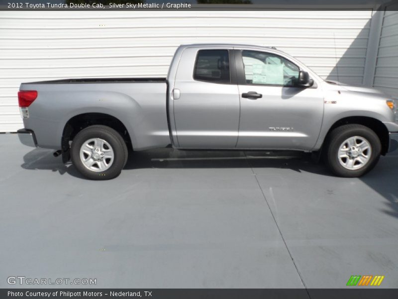 Silver Sky Metallic / Graphite 2012 Toyota Tundra Double Cab