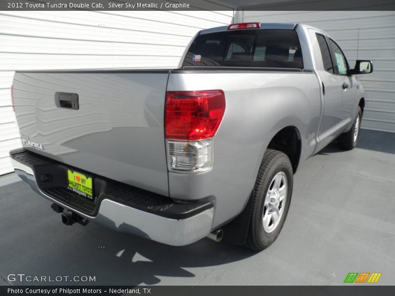 Silver Sky Metallic / Graphite 2012 Toyota Tundra Double Cab
