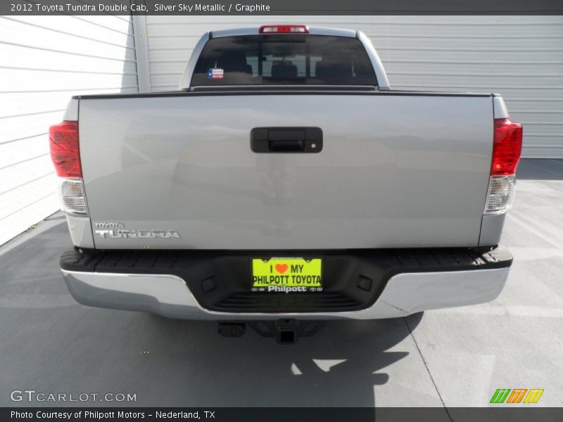 Silver Sky Metallic / Graphite 2012 Toyota Tundra Double Cab