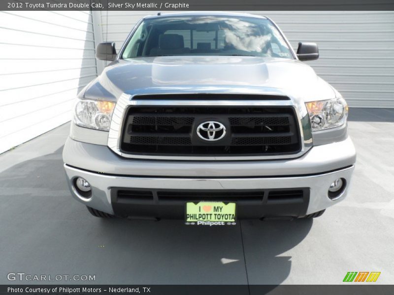 Silver Sky Metallic / Graphite 2012 Toyota Tundra Double Cab
