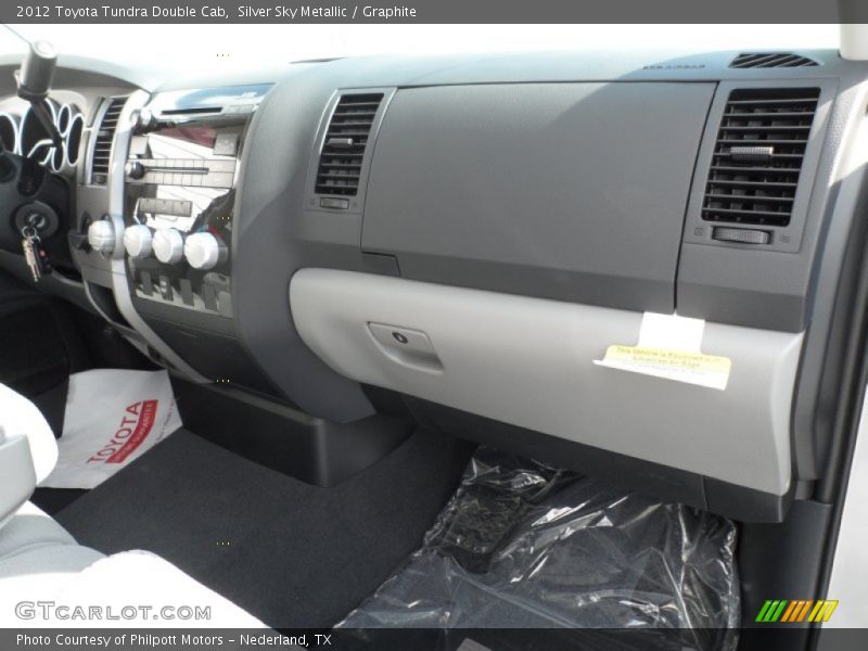 Silver Sky Metallic / Graphite 2012 Toyota Tundra Double Cab