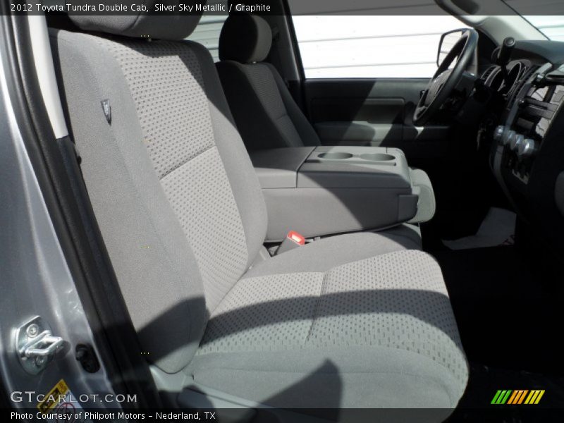 Silver Sky Metallic / Graphite 2012 Toyota Tundra Double Cab
