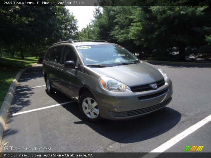 Phantom Gray Pearl / Stone 2005 Toyota Sienna LE