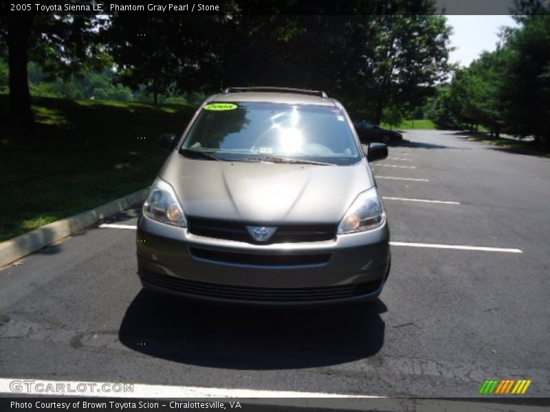 Phantom Gray Pearl / Stone 2005 Toyota Sienna LE