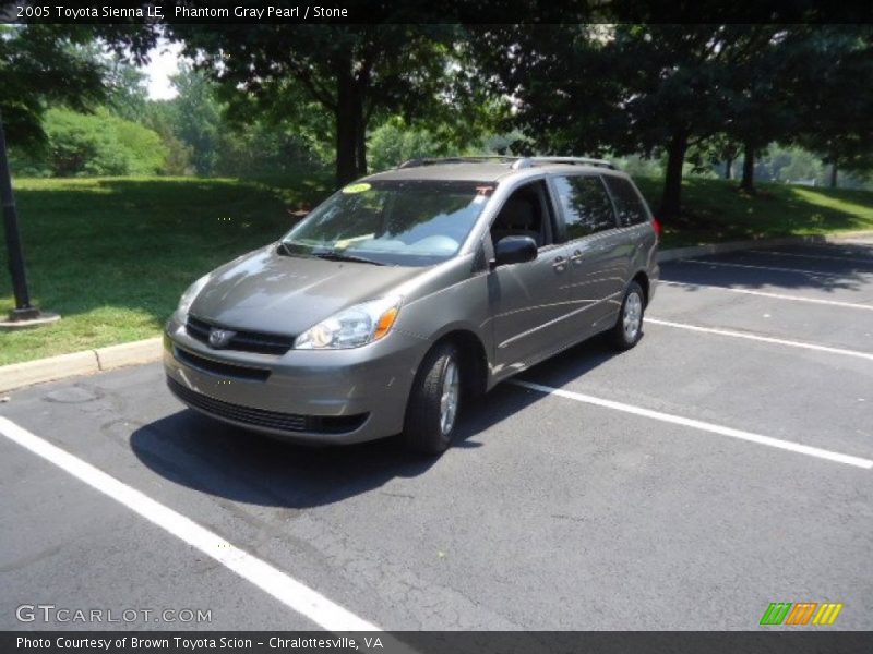 Phantom Gray Pearl / Stone 2005 Toyota Sienna LE