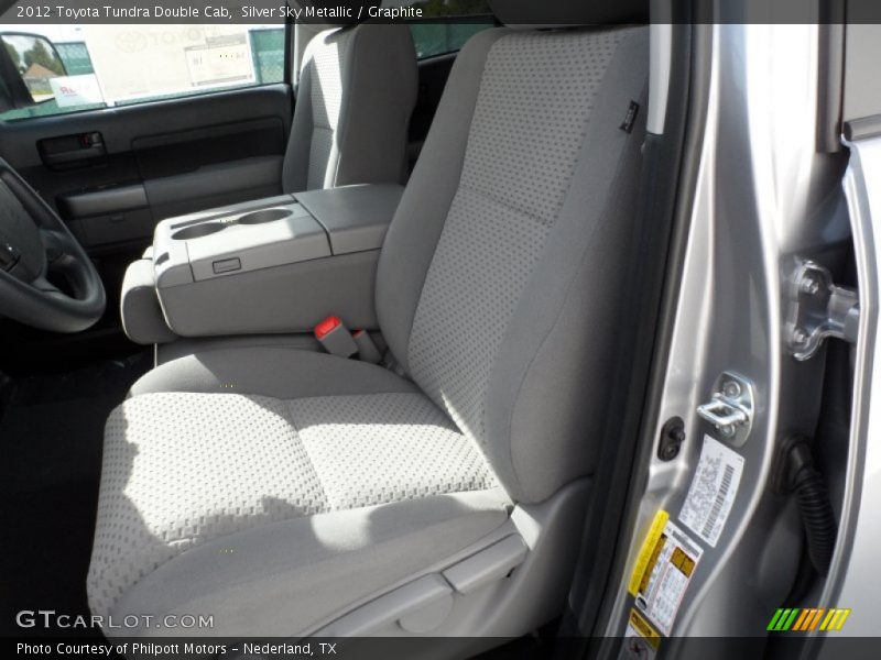 Silver Sky Metallic / Graphite 2012 Toyota Tundra Double Cab