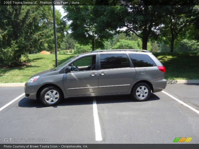 Phantom Gray Pearl / Stone 2005 Toyota Sienna LE