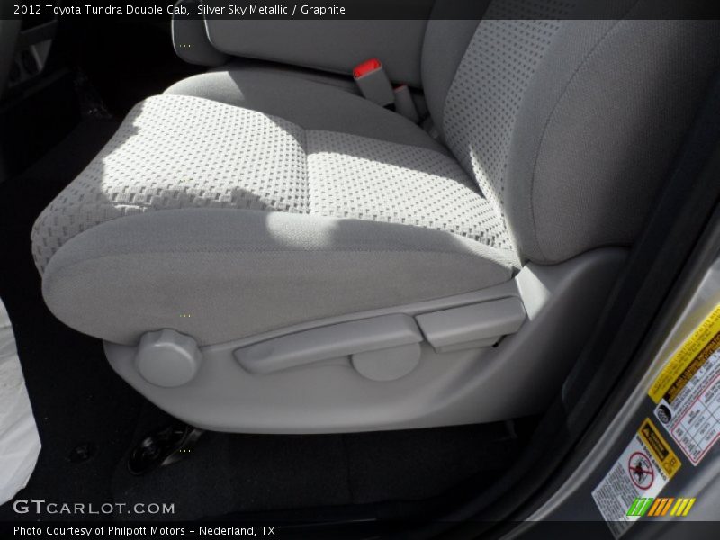 Silver Sky Metallic / Graphite 2012 Toyota Tundra Double Cab