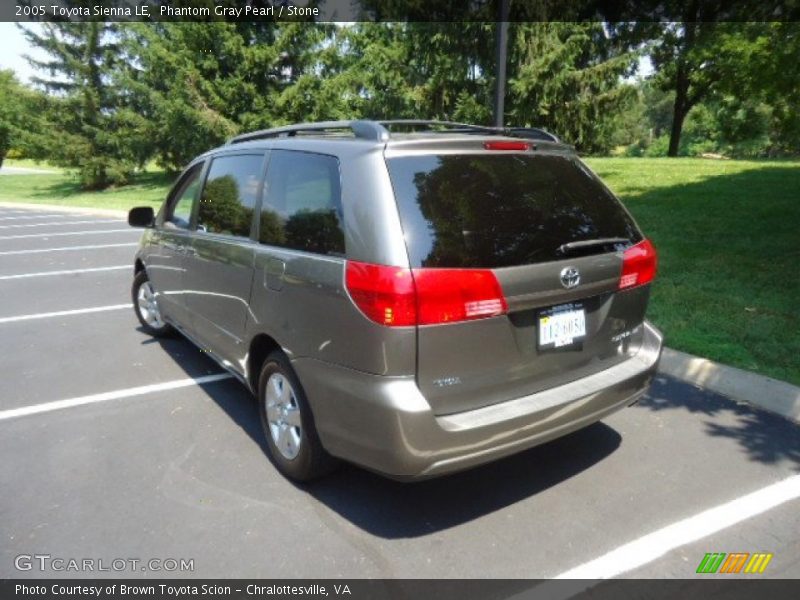 Phantom Gray Pearl / Stone 2005 Toyota Sienna LE