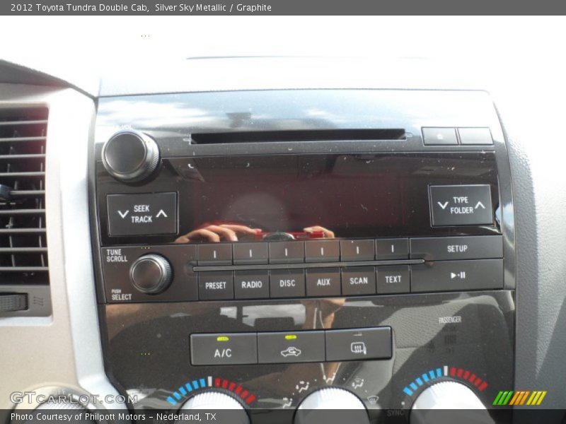 Silver Sky Metallic / Graphite 2012 Toyota Tundra Double Cab