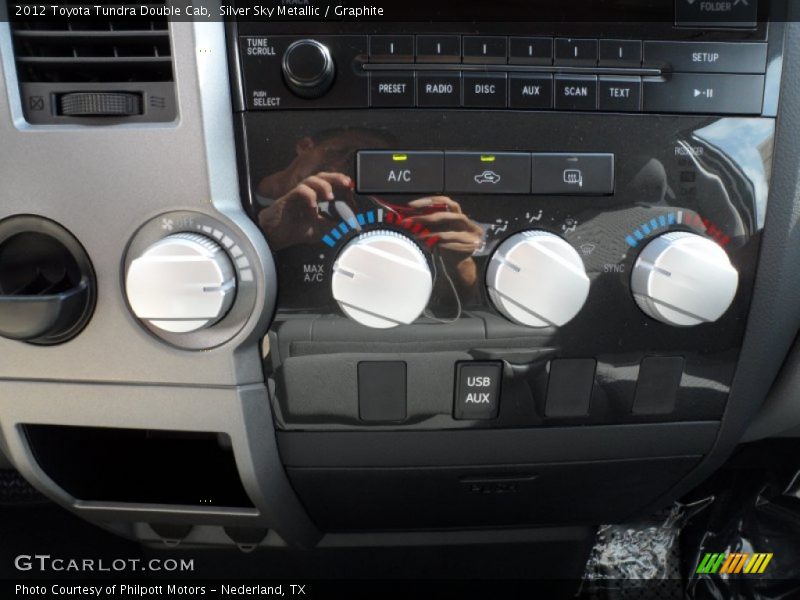 Silver Sky Metallic / Graphite 2012 Toyota Tundra Double Cab