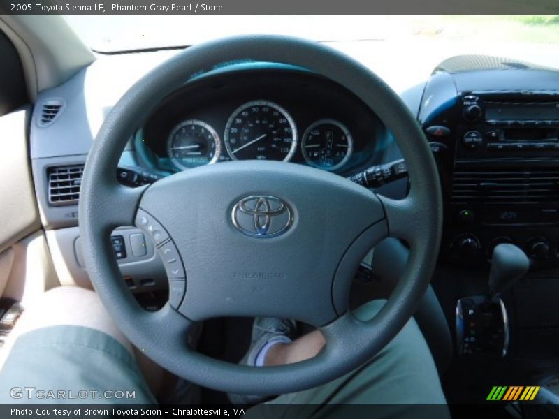 Phantom Gray Pearl / Stone 2005 Toyota Sienna LE