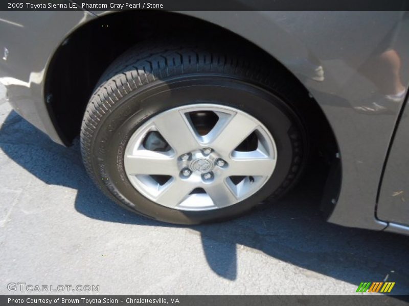 Phantom Gray Pearl / Stone 2005 Toyota Sienna LE