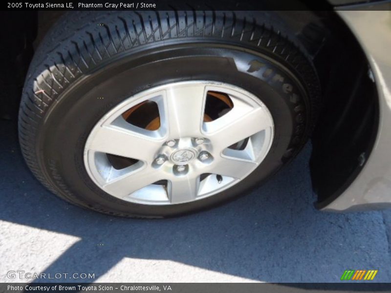 Phantom Gray Pearl / Stone 2005 Toyota Sienna LE