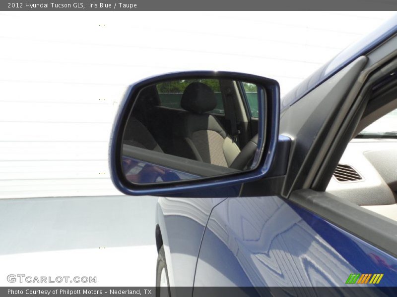 Iris Blue / Taupe 2012 Hyundai Tucson GLS