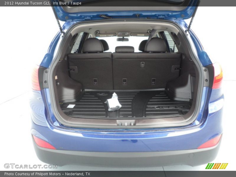 Iris Blue / Taupe 2012 Hyundai Tucson GLS
