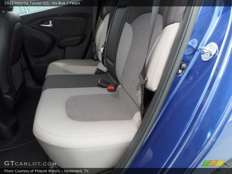 Iris Blue / Taupe 2012 Hyundai Tucson GLS