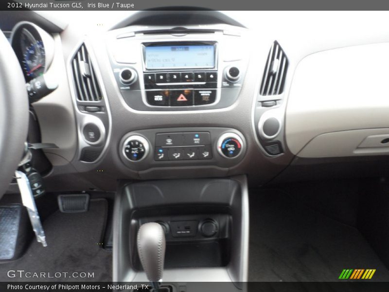 Iris Blue / Taupe 2012 Hyundai Tucson GLS