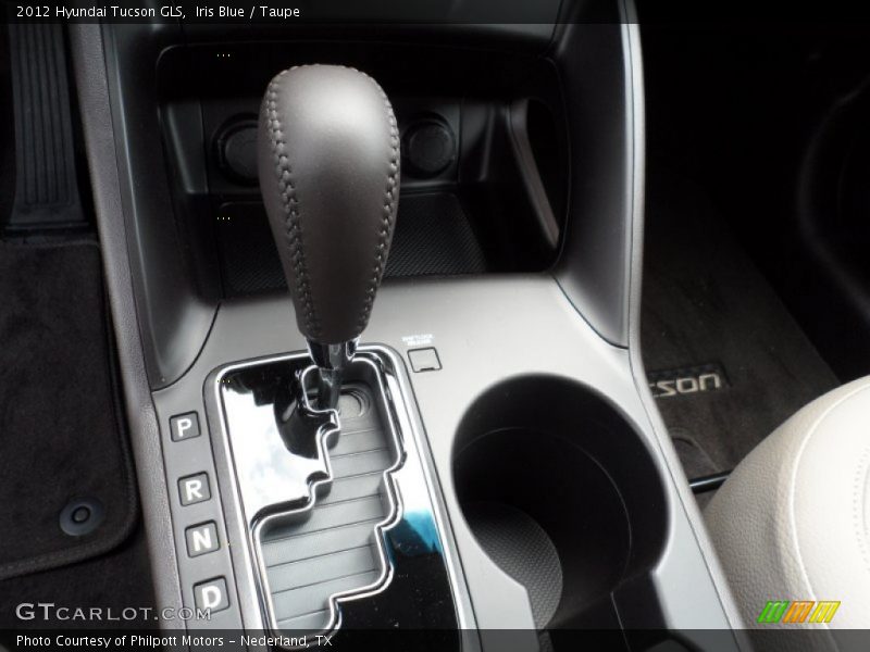 Iris Blue / Taupe 2012 Hyundai Tucson GLS