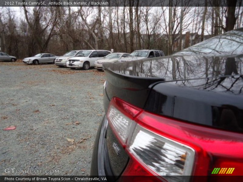 Attitude Black Metallic / Black/Ash 2012 Toyota Camry SE