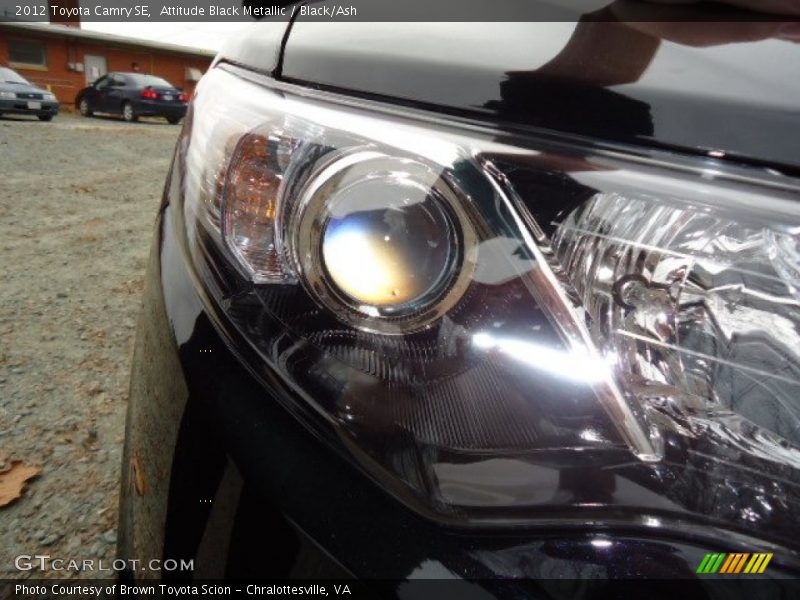 Attitude Black Metallic / Black/Ash 2012 Toyota Camry SE