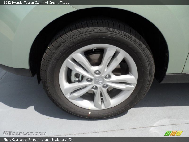 Kiwi Green / Taupe 2012 Hyundai Tucson GLS