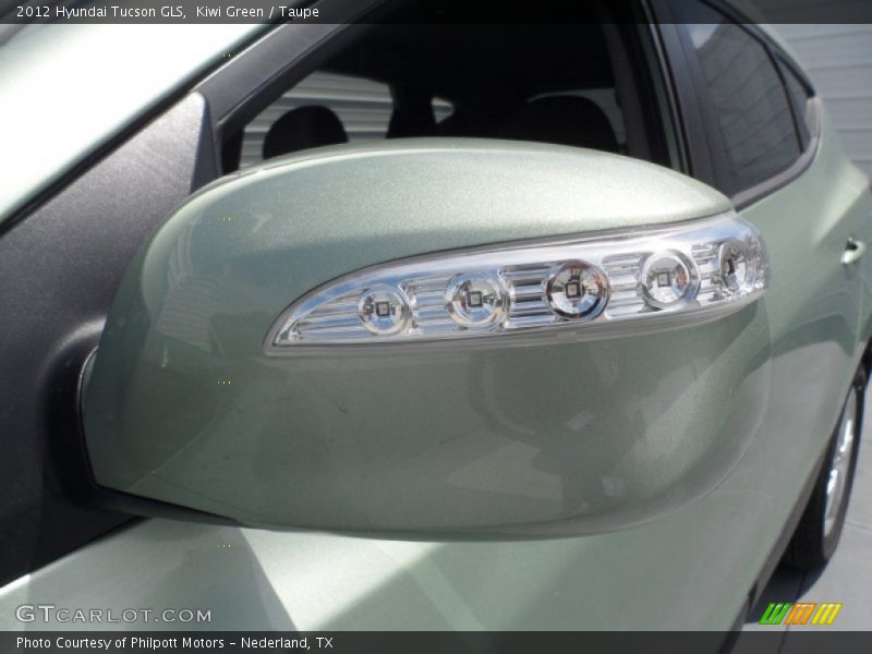 Kiwi Green / Taupe 2012 Hyundai Tucson GLS