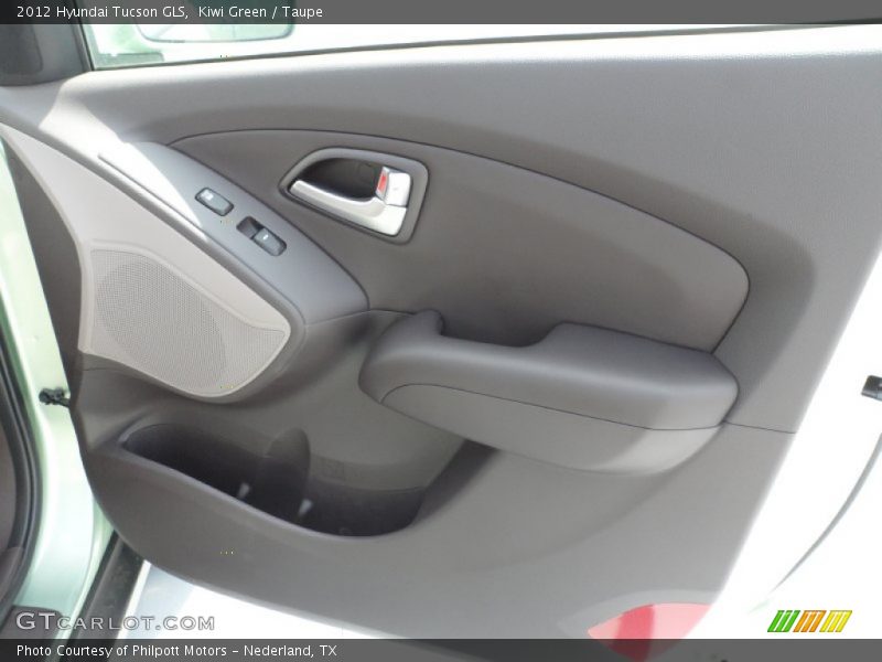 Kiwi Green / Taupe 2012 Hyundai Tucson GLS
