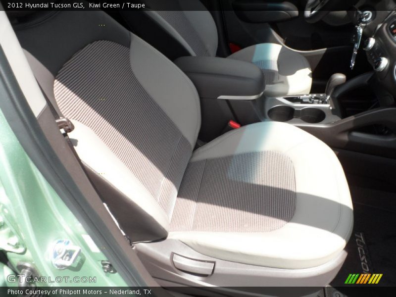 Kiwi Green / Taupe 2012 Hyundai Tucson GLS