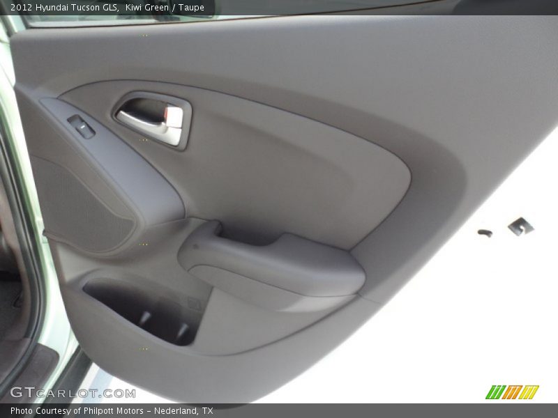 Kiwi Green / Taupe 2012 Hyundai Tucson GLS